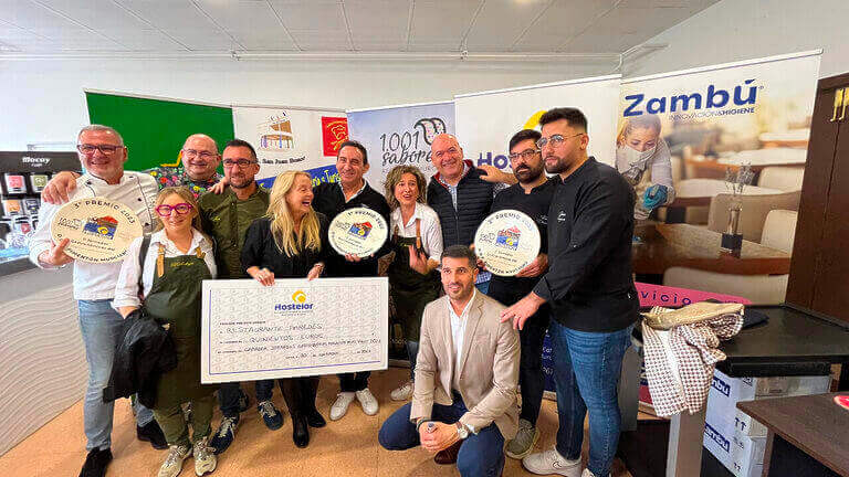 Restaurante Paredes, ganador de las segundas jornadas gastronómicas del pimentón murciano en Lorca, en las que han participado 23 establecimientos