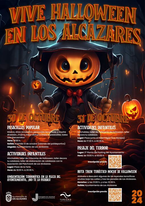 Un Halloween único en Los Alcázares con pasaje del terror y pasacalles popular